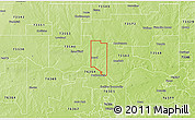 Physical 3D Map of ZIP code 73531