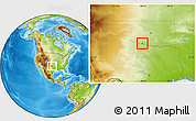 Physical Location Map of ZIP code 73531