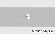 Gray Panoramic Map of ZIP code 73531, single color outside
