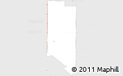 Silver Style Simple Map of ZIP code 73531