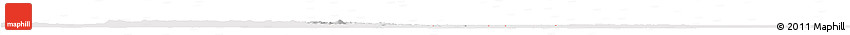 Silver Style Horizon Map of ZIP Code 73538, single color outside