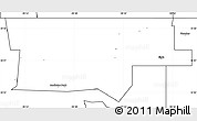 Blank Simple Map of ZIP code 73538