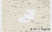 Classic Style Map of ZIP code 73542