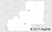 Silver Style Simple Map of ZIP code 73542