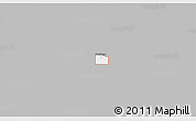 Gray 3D Map of ZIP code 73548, single color outside