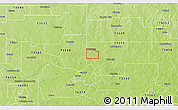 Physical 3D Map of ZIP code 73548