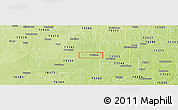 Physical Panoramic Map of ZIP code 73551