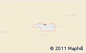 Classic Style 3D Map of ZIP code 73566, single color outside