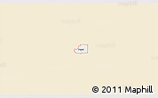 Classic Style 3D Map of ZIP code 73569, single color outside