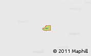 Physical 3D Map of ZIP code 73569, cropped outside