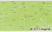 Physical 3D Map of ZIP code 73569