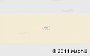 Classic Style Panoramic Map of ZIP code 73569, single color outside