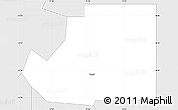 Silver Style Simple Map of ZIP code 73569