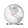 Outline Map of ZIP Code 73572