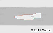 Gray Panoramic Map of ZIP code 73572, single color outside
