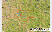 Satellite Map of ZIP code 73573