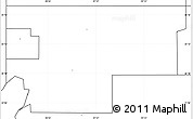 Blank Simple Map of ZIP code 73573, no labels