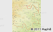 Physical Map of ZIP codes starting with 736