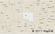Classic Style 3D Map of ZIP code 73627