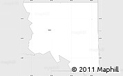 Silver Style Simple Map of ZIP code 73627
