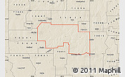 Shaded Relief Map of ZIP code 73632