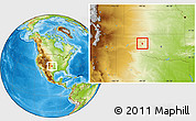 Physical Location Map of ZIP code 73638