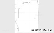 Blank Simple Map of ZIP code 73644