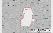 Gray Map of ZIP code 73645