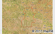Satellite Map of ZIP code 73645