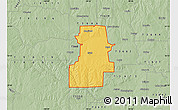 Savanna Style Map of ZIP code 73645