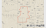 Shaded Relief Map of ZIP code 73645