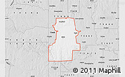 Silver Style Map of ZIP code 73645