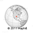Outline Map of ZIP Code 73650