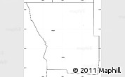 Blank Simple Map of ZIP code 73651