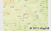 Physical Map of ZIP code 73659