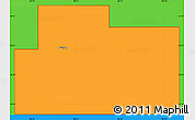 Political Simple Map of ZIP code 73659