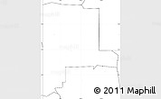Blank Simple Map of ZIP code 73666, no labels