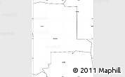 Blank Simple Map of ZIP code 73666