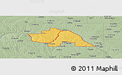 Savanna Style Panoramic Map of ZIP code 73667