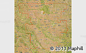 Satellite Map of ZIP codes starting with 737