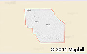 Classic Style 3D Map of ZIP code 73834, single color outside