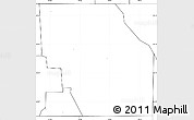 Blank Simple Map of ZIP code 73834, no labels