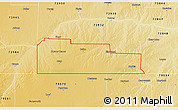 Physical 3D Map of ZIP code 73931