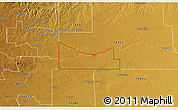 Physical 3D Map of ZIP code 73937
