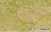 Satellite 3D Map of ZIP code 73945