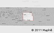 Gray Panoramic Map of ZIP code 73946