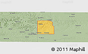Savanna Style Panoramic Map of ZIP code 73946
