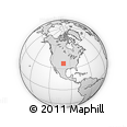 Outline Map of ZIP Code 73950