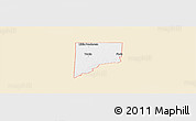 Classic Style Panoramic Map of ZIP code 73950, single color outside