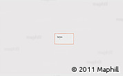 Silver Style 3D Map of ZIP code 73951, single color outside
